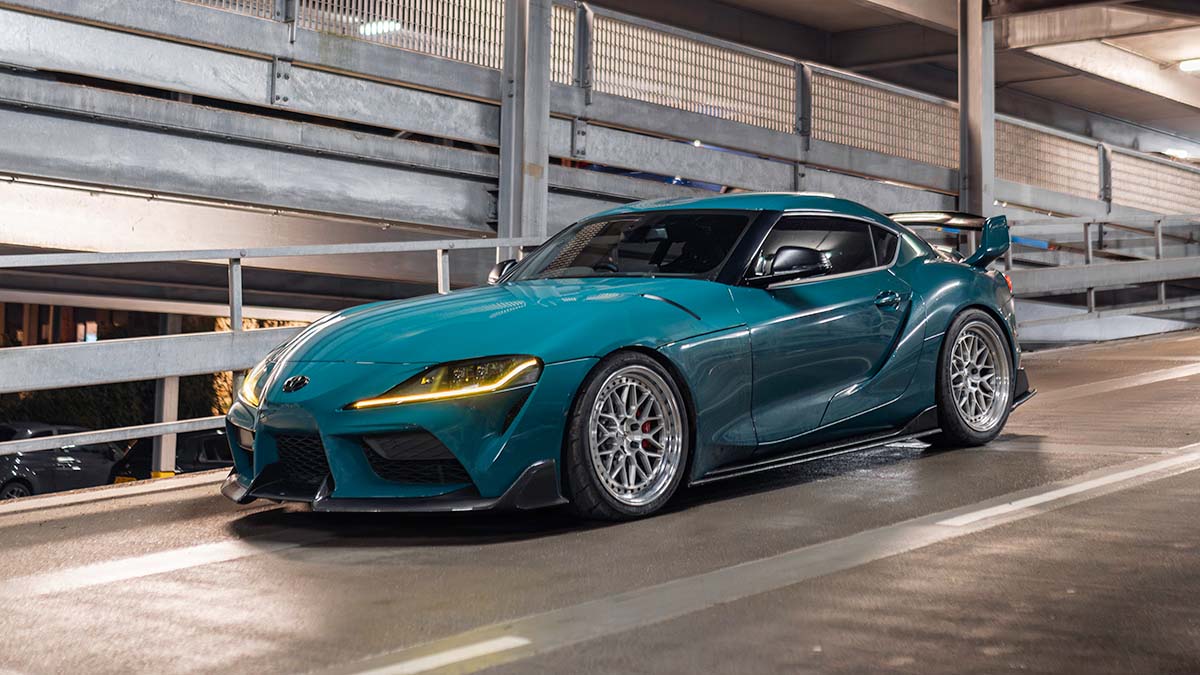 Toyota GR Supra A90 Mk5 STREET HUNTER V2 Rear Wing - AUTOID® - Rear Wings - StreetHunter Designs