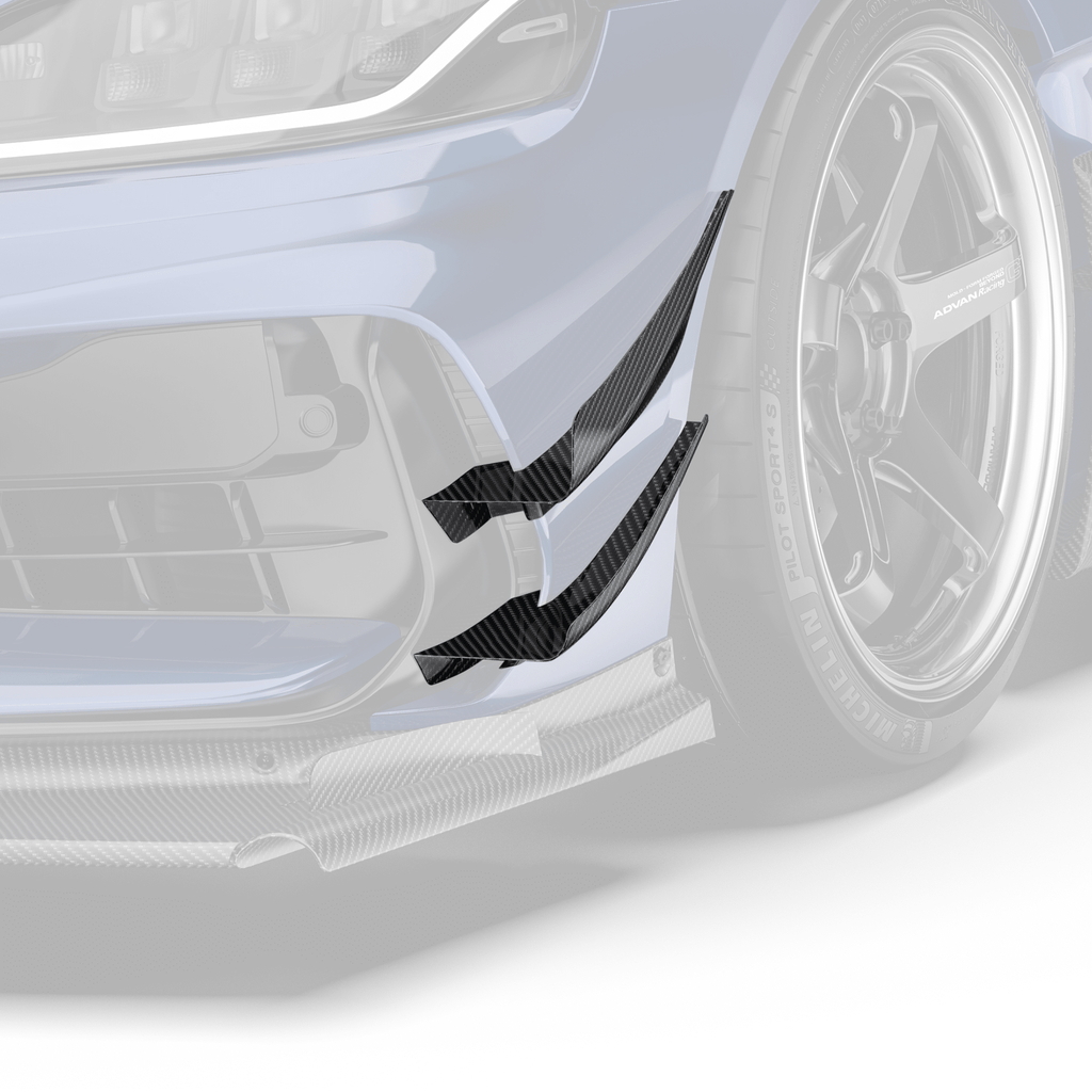 Toyota GR Supra ARD Prepreg Canards (Adro Bumper) by Adro - AUTOID® - Canards & Winglets - Adro
