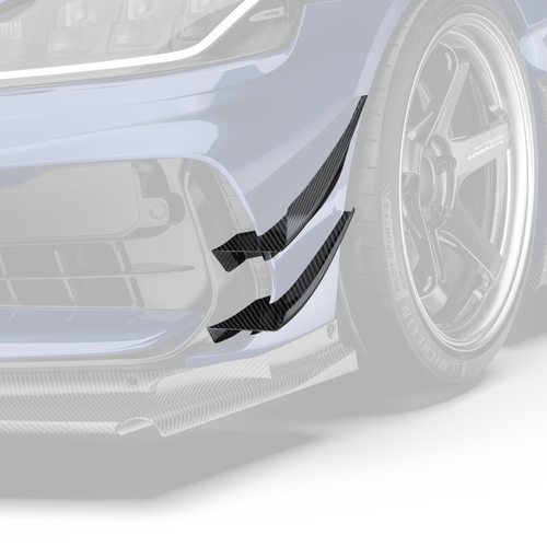 Toyota GR Supra ARD Prepreg Canards (Adro Bumper) by Adro - AUTOID® - Canards & Winglets - Adro