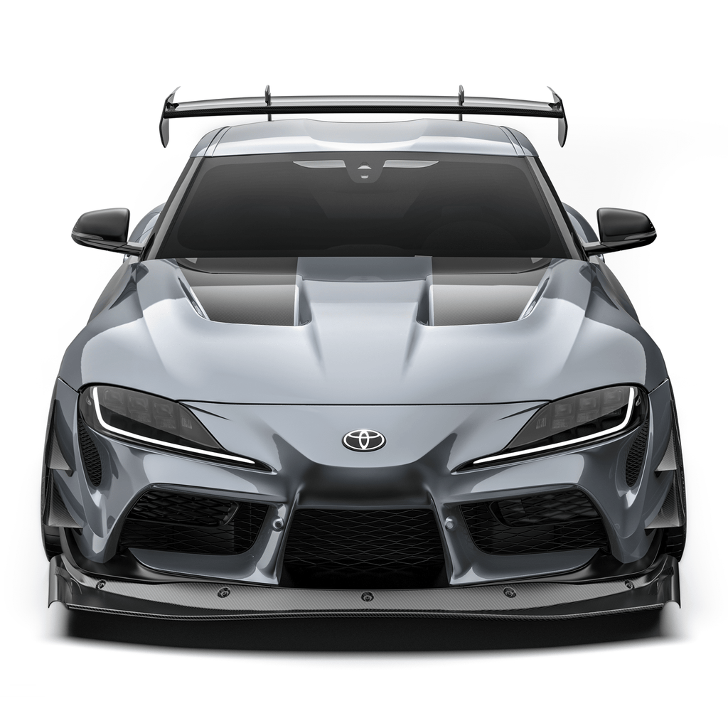 Toyota GR Supra ARD Prepreg Canards (Stock Bumper) by Adro - AUTOID® - Canards & Winglets - Adro