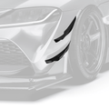 Toyota GR Supra ARD Prepreg Canards (Stock Bumper) by Adro - AUTOID® - Canards & Winglets - Adro