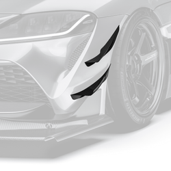 Toyota GR Supra ARD Prepreg Canards (Stock Bumper) by Adro - AUTOID® - Canards & Winglets - Adro