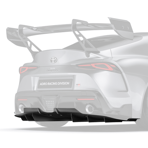 Toyota GR Supra ARD Prepreg Race Diffuser by Adro - AUTOID® - Rear Diffusers - Adro