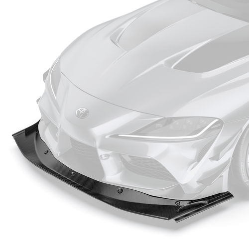 Toyota GR Supra ARD Prepreg Race Splitter (Stock Bumper) by Adro - AUTOID® - Front Lips & Splitters - Adro