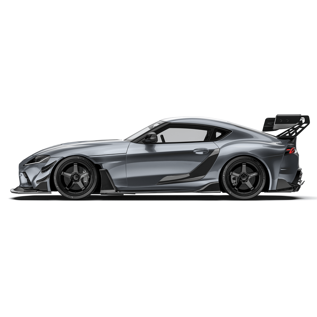 Toyota GR Supra ARD Prepreg Race Splitter (Stock Bumper) by Adro - AUTOID® - Front Lips & Splitters - Adro