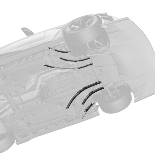 Toyota GR Supra ARD Prepreg Race Undervanes by Adro - AUTOID® - Undervanes - Adro