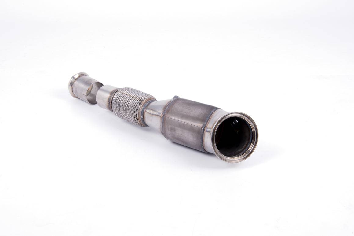 Toyota GR Supra Large Bore Downpipe and Hi-Flow Sports Cat by Milltek (2020+) - AUTOID® - Exhaust System - Milltek Sport