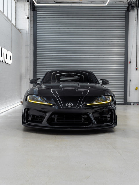 Toyota GR Supra Mk5 Carbon Fibre Front Bonnet Hood by Adro (2019+) - AUTOID® - Front Hood - Adro