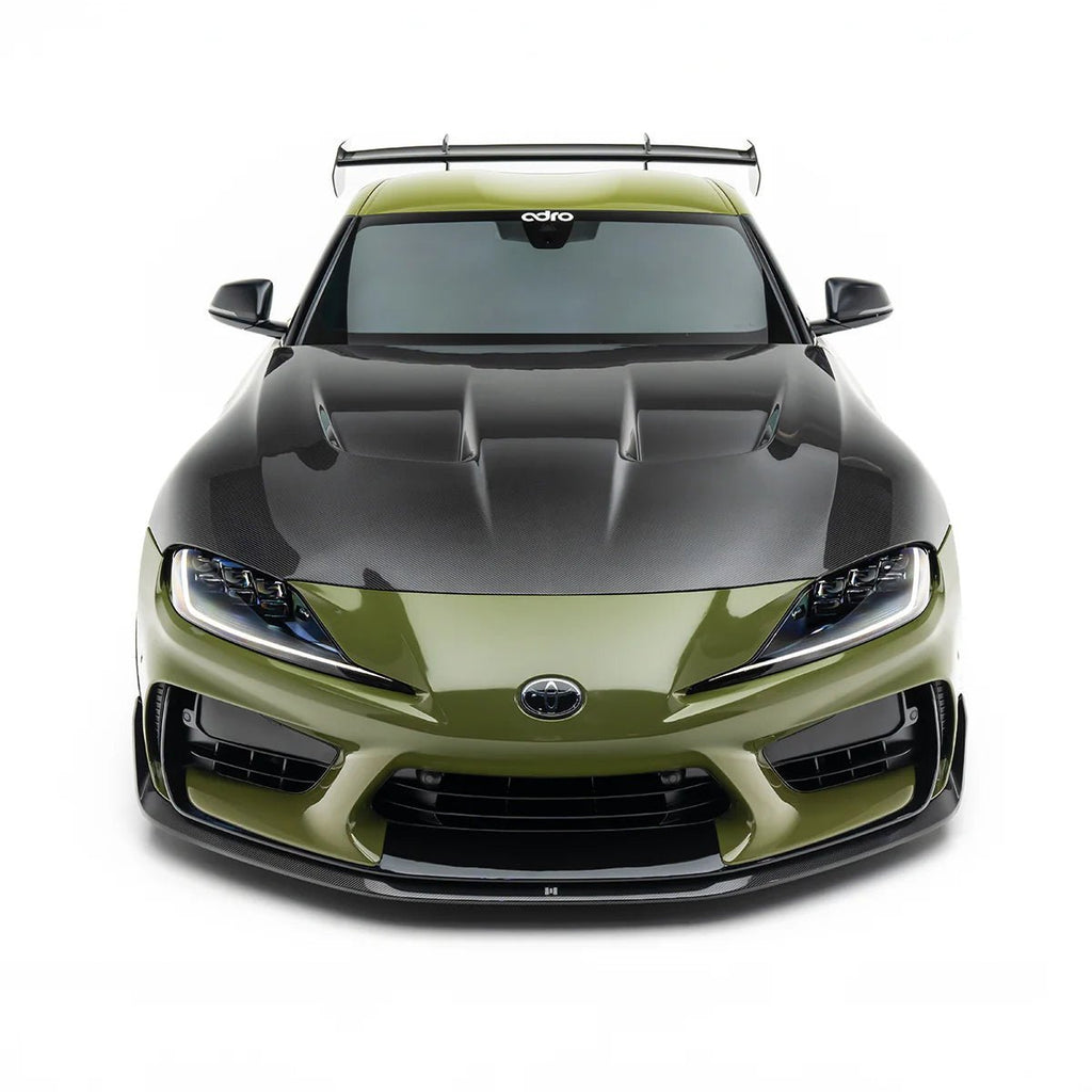 Toyota GR Supra Mk5 Carbon Fibre Front Bonnet Hood by Adro (2019+) - AUTOID® - Front Hood - Adro