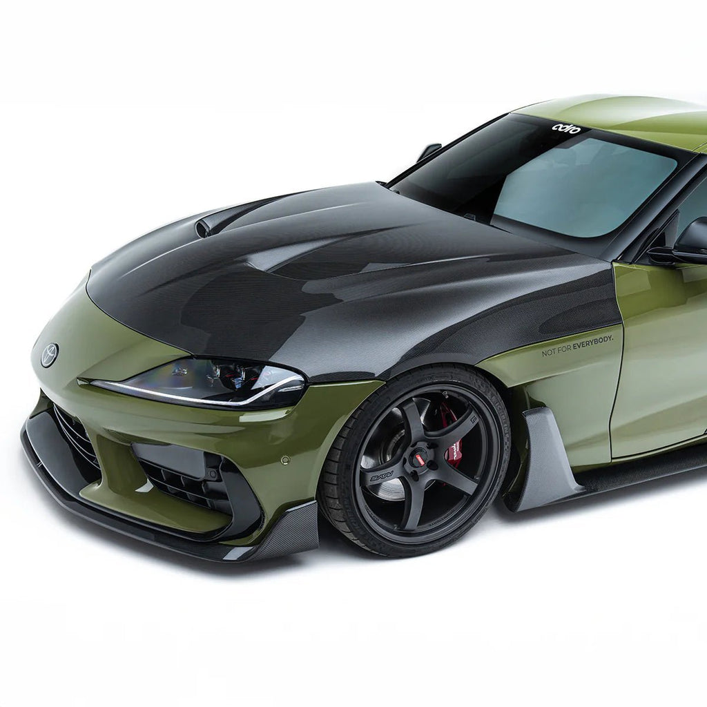 Toyota GR Supra Mk5 Carbon Fibre Front Bonnet Hood by Adro (2019+) - AUTOID® - Front Hood - Adro
