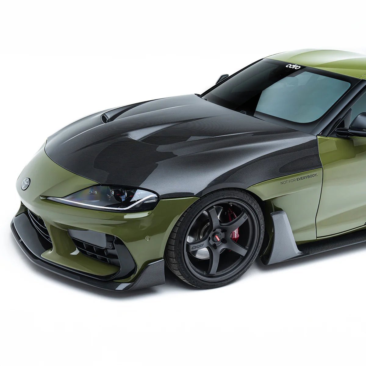 Toyota GR Supra Mk5 Carbon Fibre Front Bonnet Hood by Adro (2019+) - AUTOID® - Front Hood - Adro