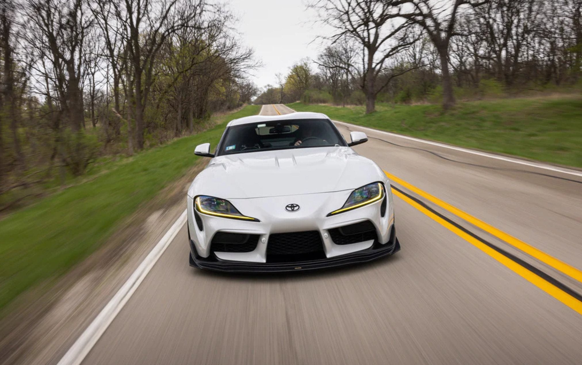 Toyota GR Supra Mk5 CSL Motorsport+ Style Yellow DRL Module Set (2019+) - AUTOID - Vehicle Lighting - Motorsport +