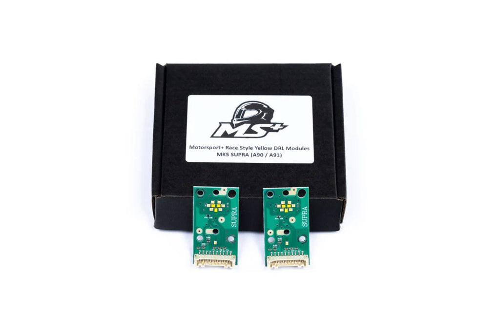 Toyota GR Supra Mk5 CSL Motorsport+ Style Yellow DRL Module Set (2019+) - AUTOID® - Vehicle Lighting - Motorsport +