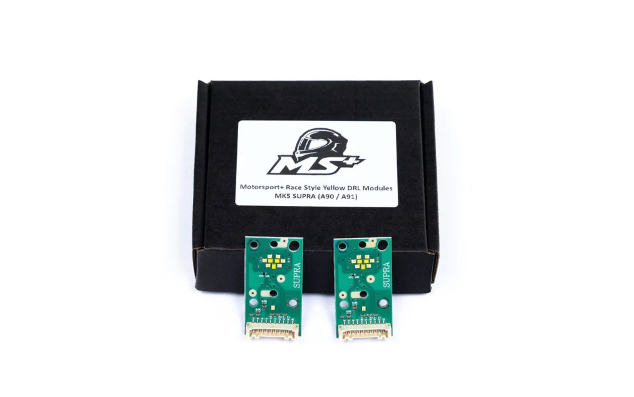 Toyota GR Supra Mk5 CSL Motorsport+ Style Yellow DRL Module Set (2019+) - AUTOID® - Vehicle Lighting - Motorsport +