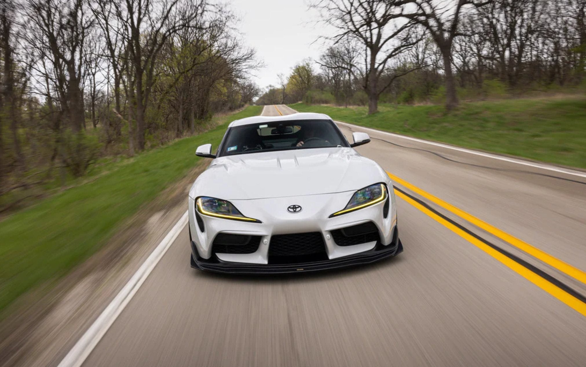 Toyota GR Supra Mk5 CSL Motorsport+ Style Yellow DRL Module Set (2019+) - AUTOID® - Vehicle Lighting - Motorsport +