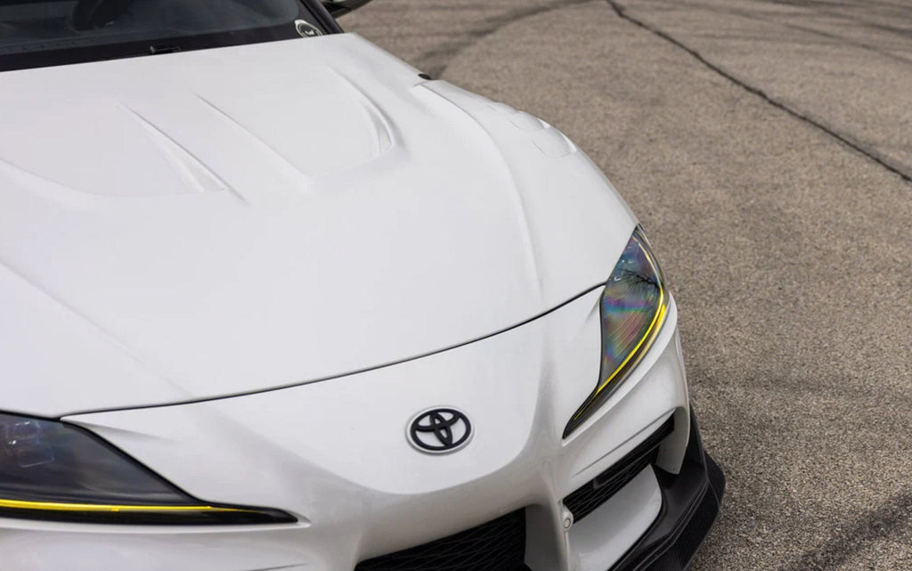 Toyota GR Supra Mk5 CSL Motorsport+ Style Yellow DRL Module Set (2019+) - AUTOID® - Vehicle Lighting - Motorsport +