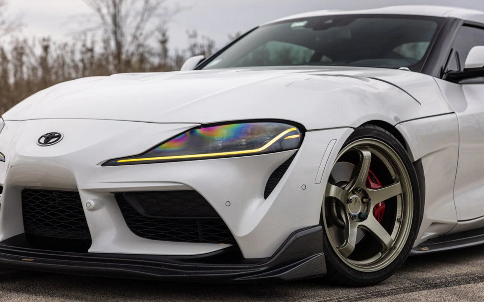 Toyota GR Supra Mk5 CSL Motorsport+ Style Yellow DRL Module Set (2019+) - AUTOID® - Vehicle Lighting - Motorsport +