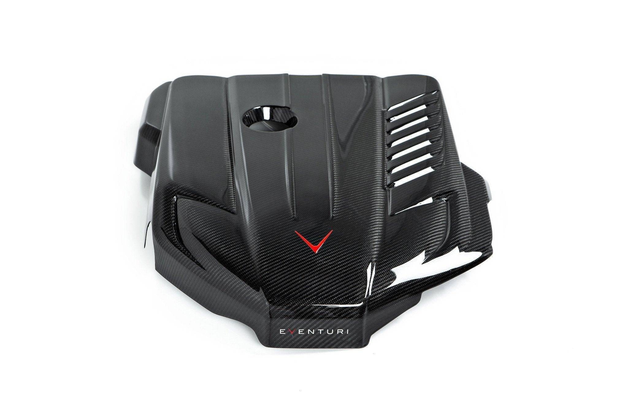 Toyota GR Supra Mk5 Eventuri Carbon Fibre Engine Cover - AUTOID® - Vehicle Dress Up Caps & Covers - Eventuri