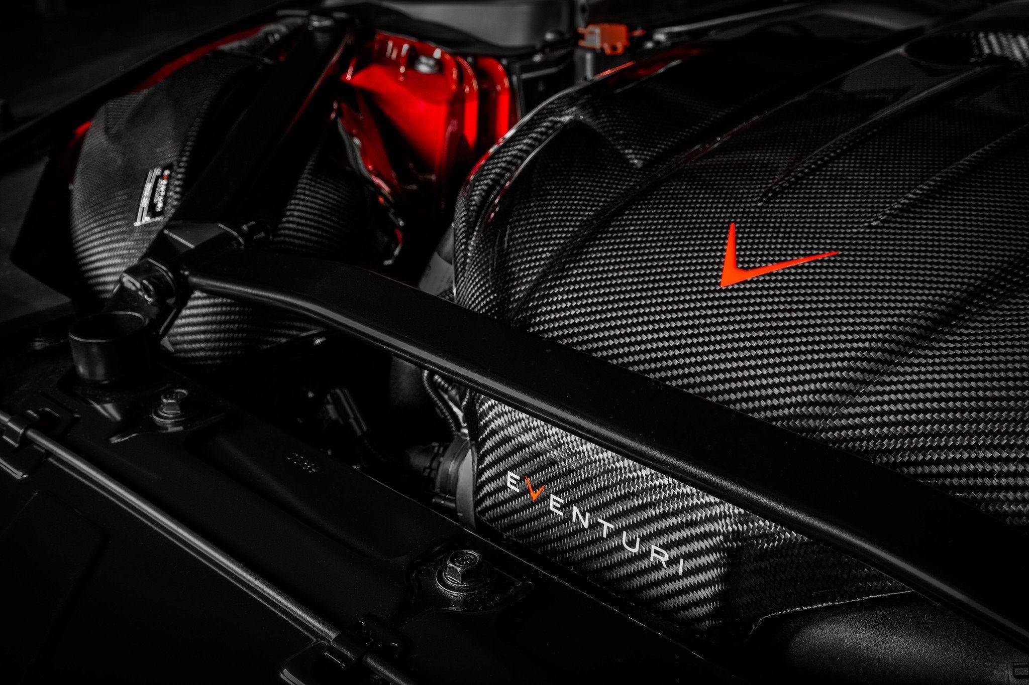 Toyota GR Supra Mk5 Eventuri Carbon Fibre Engine Cover - AUTOID® - Vehicle Dress Up Caps & Covers - Eventuri