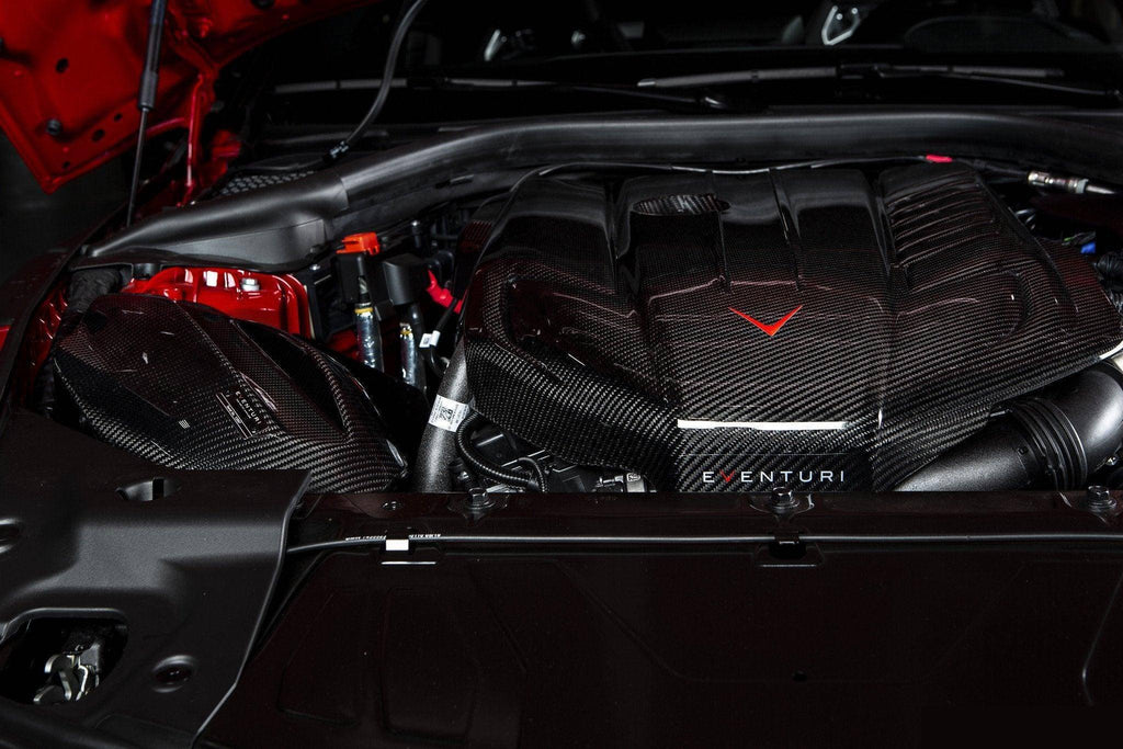 Toyota GR Supra Mk5 Eventuri Carbon Fibre Engine Cover - AUTOID® - Vehicle Dress Up Caps & Covers - Eventuri