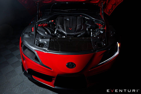Toyota GR Supra Mk5 Eventuri Carbon Fibre Headlight Race Duct - AUTOID® - Headlight Trim - Eventuri