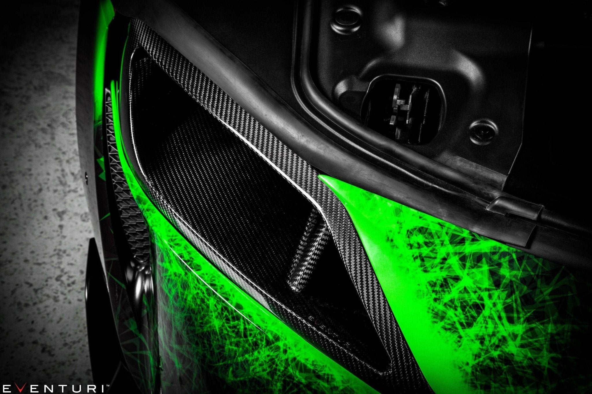 Toyota GR Supra Mk5 Eventuri Carbon Fibre Headlight Race Duct - AUTOID® - Headlight Trim - Eventuri