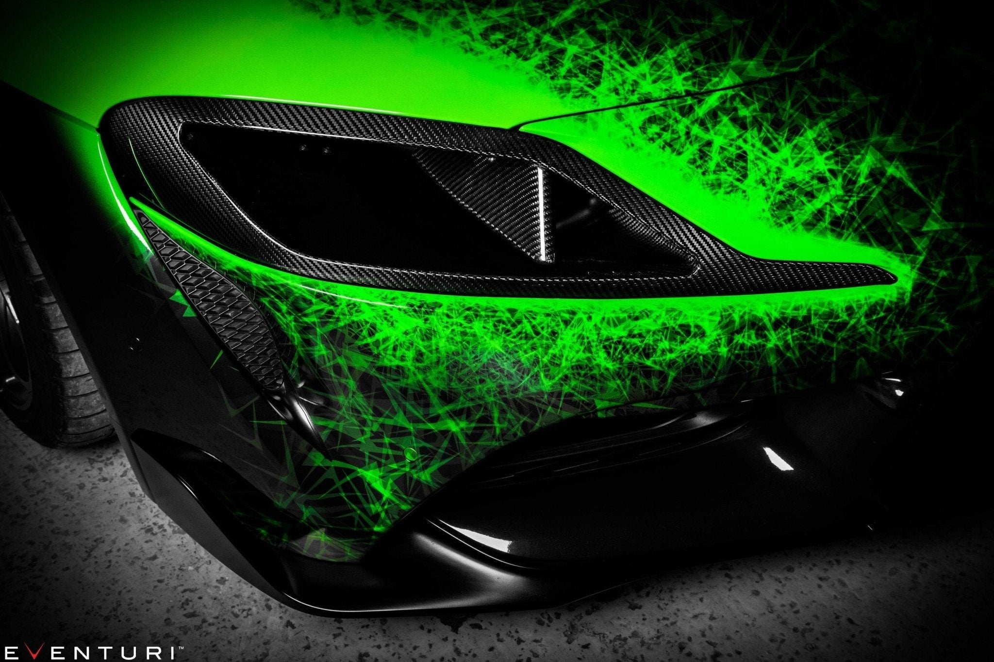 Toyota GR Supra Mk5 Eventuri Carbon Fibre Headlight Race Duct - AUTOID® - Headlight Trim - Eventuri