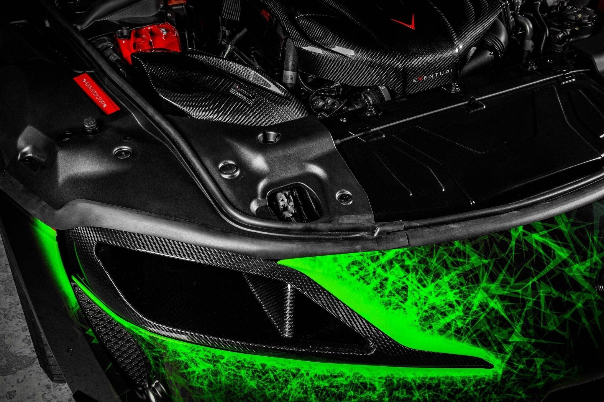Toyota GR Supra Mk5 Eventuri Carbon Fibre Headlight Race Duct - AUTOID® - Headlight Trim - Eventuri
