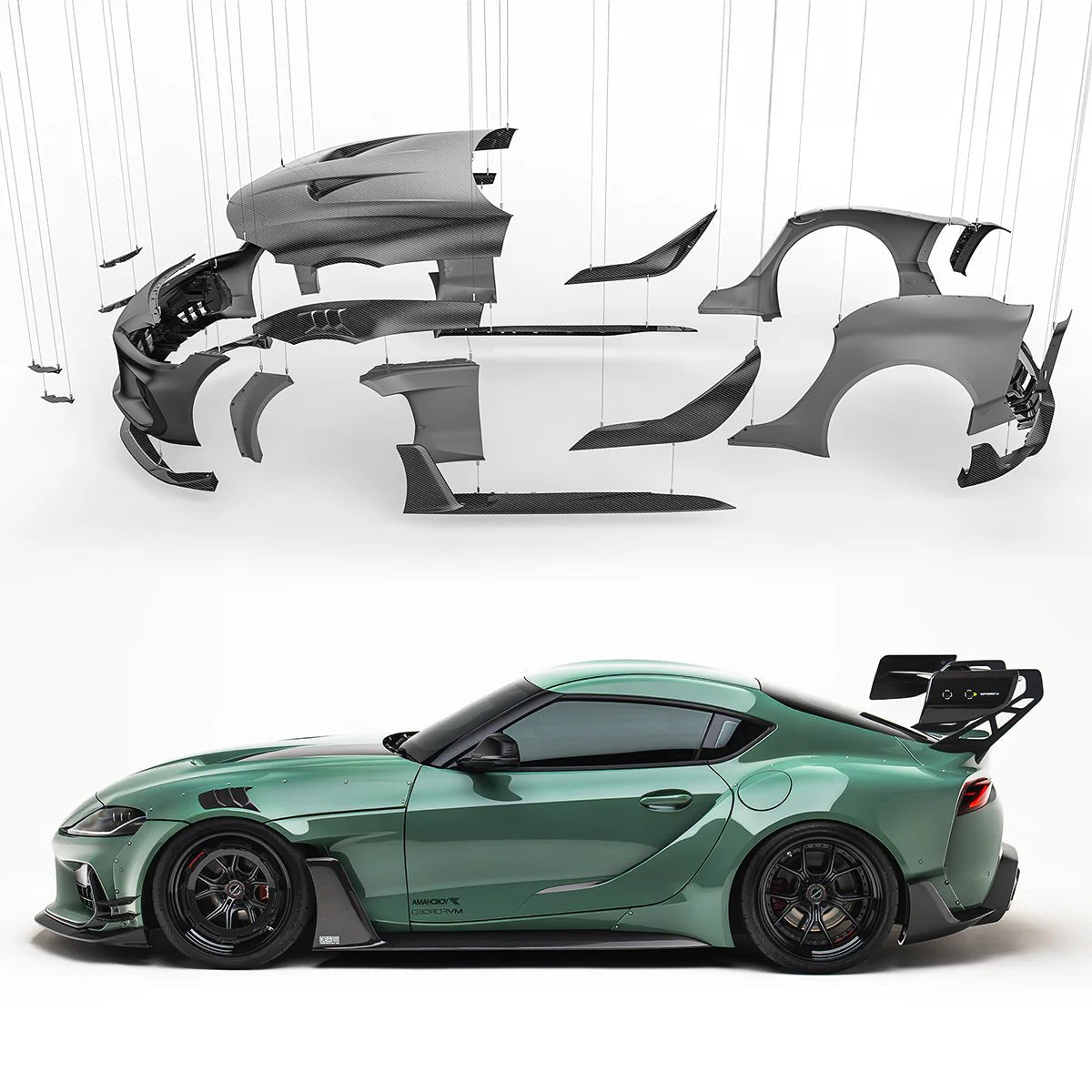Toyota GR Supra Mk5 Wide Body Kit by Adro - AUTOID® - Wide Body Kit - Adro