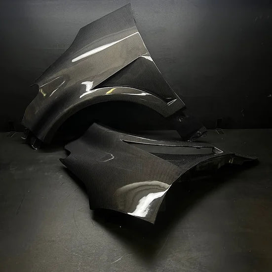 Toyota GR Yaris Carbon Fibre Side Wing Fenders by RSI C6 (2020+, Mk4) - AUTOID® - Replacement Fenders - RSI C6