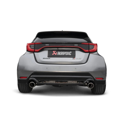 Toyota GR Yaris Facelift Slip-On Race Line Titanium Exhaust System by Akrapovic (2024+) - AUTOID® - Exhaust System - Akrapovic