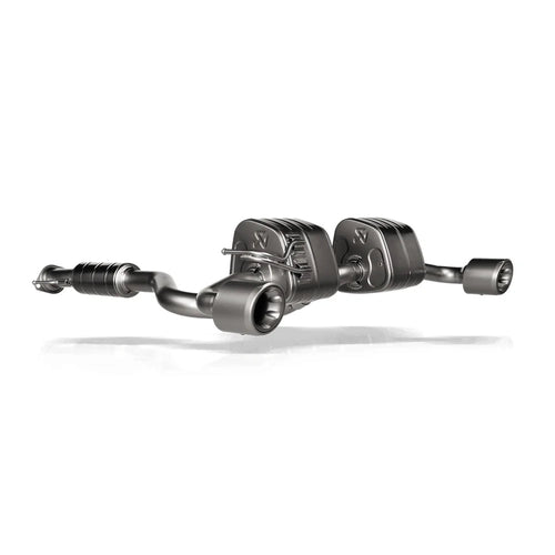 Toyota GR Yaris Facelift Slip-On Race Line Titanium Exhaust System by Akrapovic (2024+) - AUTOID® - Exhaust System - Akrapovic