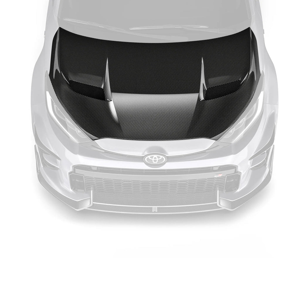 Toyota GR Yaris (Gen 1 & 2) Pre-Preg Carbon Fibre Front Bonnet by Adro - AUTOID® - Front Hood - Adro