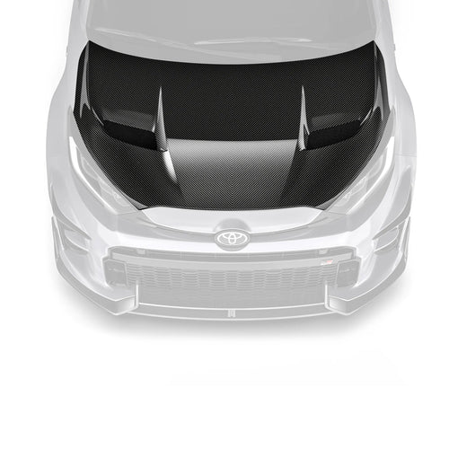 Toyota GR Yaris (Gen 1 & 2) Pre-Preg Carbon Fibre Front Bonnet by Adro - AUTOID® - Front Hood - Adro