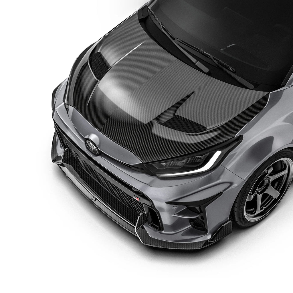 Toyota GR Yaris (Gen 1 & Gen 2) Carbon Fibre Front Splitter by Adro - AUTOID® - Front Lips & Splitters - Adro