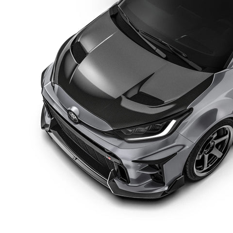 Toyota GR Yaris (Gen 1 & Gen 2) Carbon Fibre Front Splitter by Adro - AUTOID® - Front Lips & Splitters - Adro