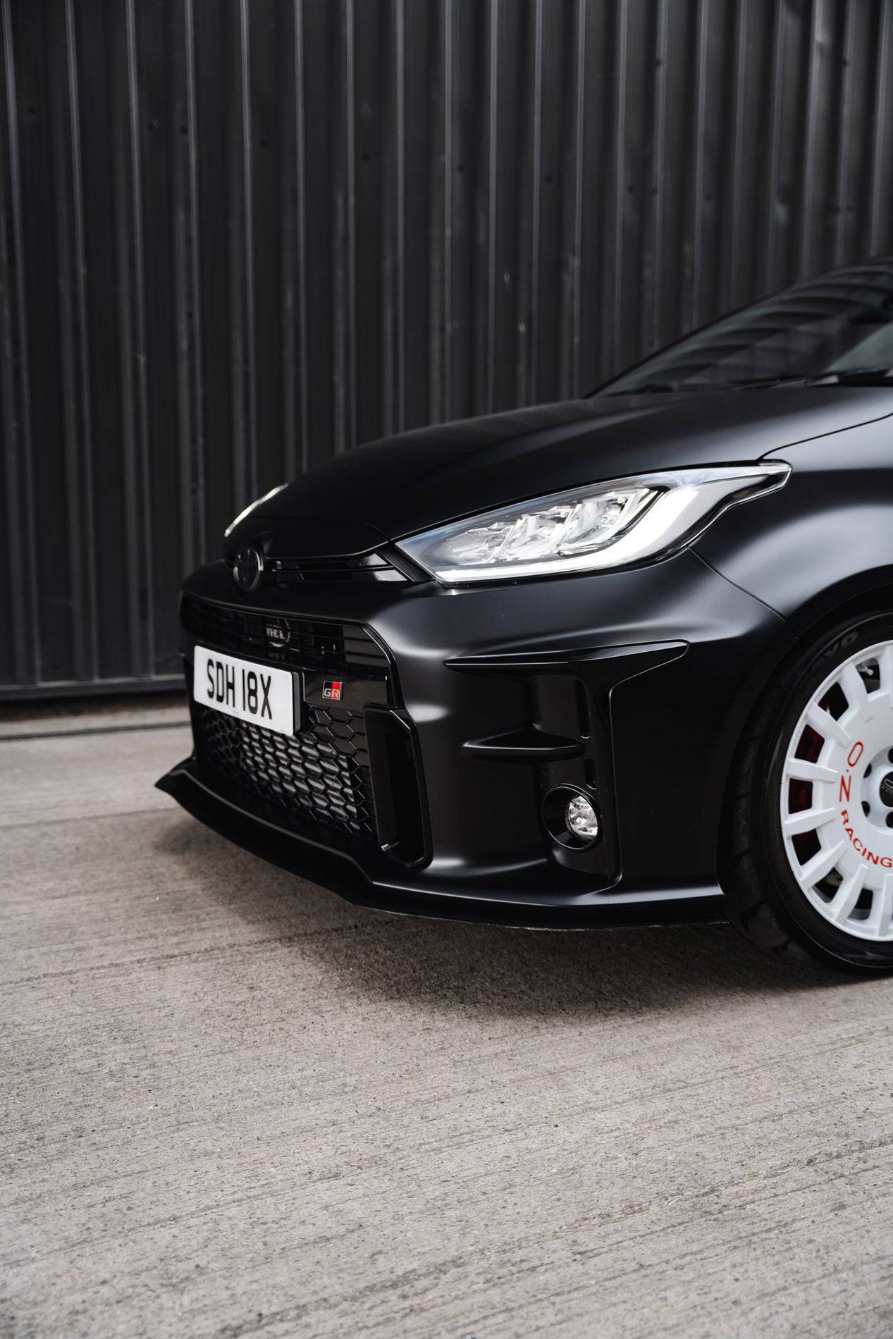 Toyota GR Yaris Pre - Preg Carbon Fibre Race Front Splitter by TRE (2020+, Mk4) - AUTOID - Front Lips & Splitters - TRE