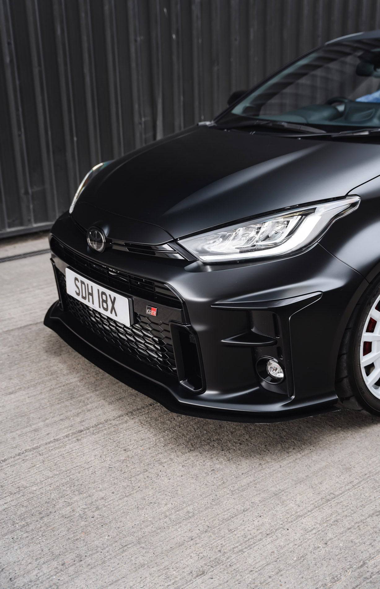 Toyota GR Yaris Pre - Preg Carbon Fibre Race Front Splitter by TRE (2020+, Mk4) - AUTOID - Front Lips & Splitters - TRE