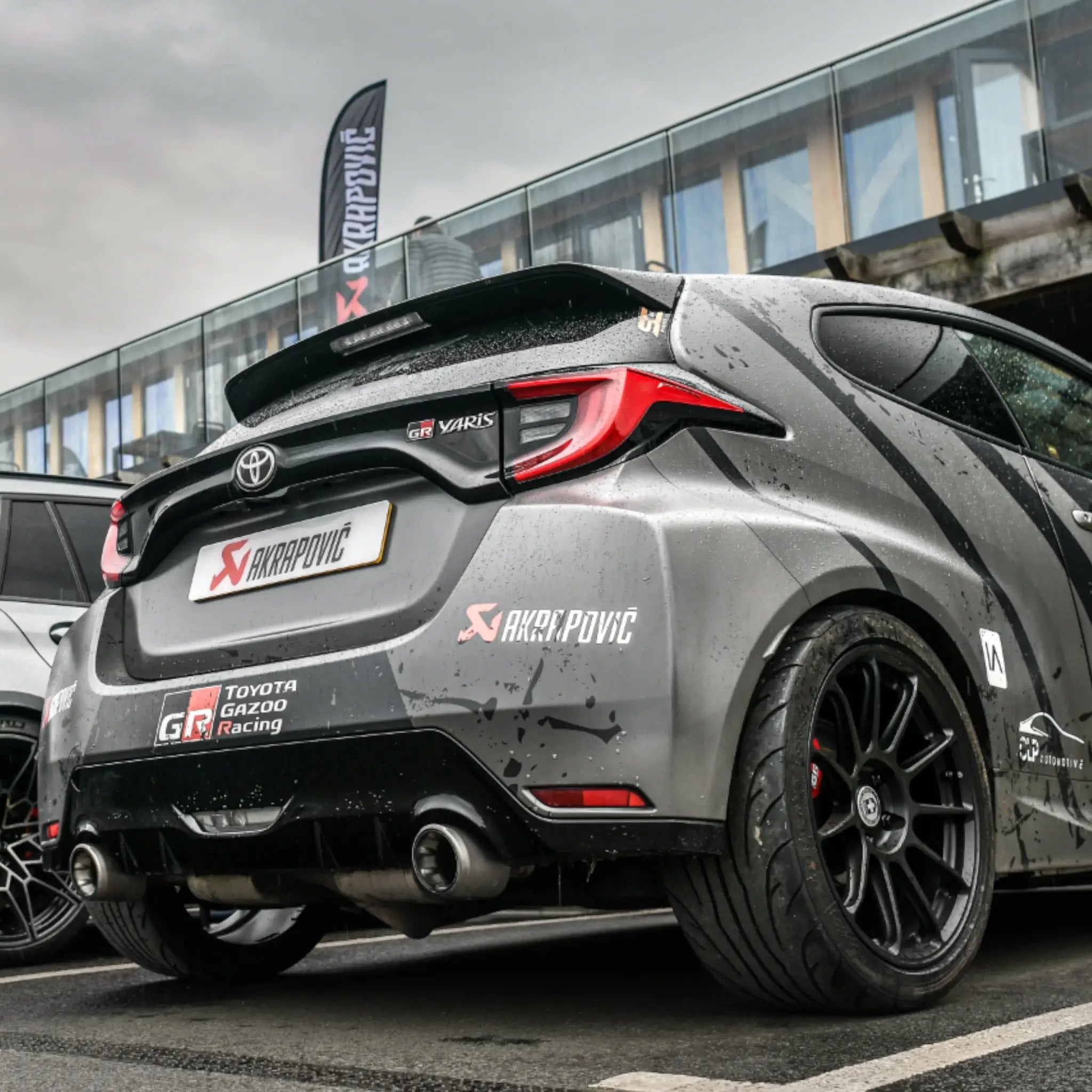 Toyota GR Yaris Slip-On Race Line Titanium Exhaust System by Akrapovic (2021-2023) - AUTOID® - Exhaust System - Akrapovic