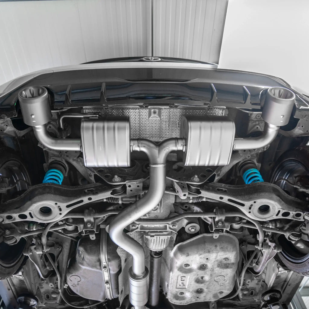 Toyota GR Yaris Slip-On Race Line Titanium Exhaust System by Akrapovic (2021-2023) - AUTOID® - Exhaust System - Akrapovic