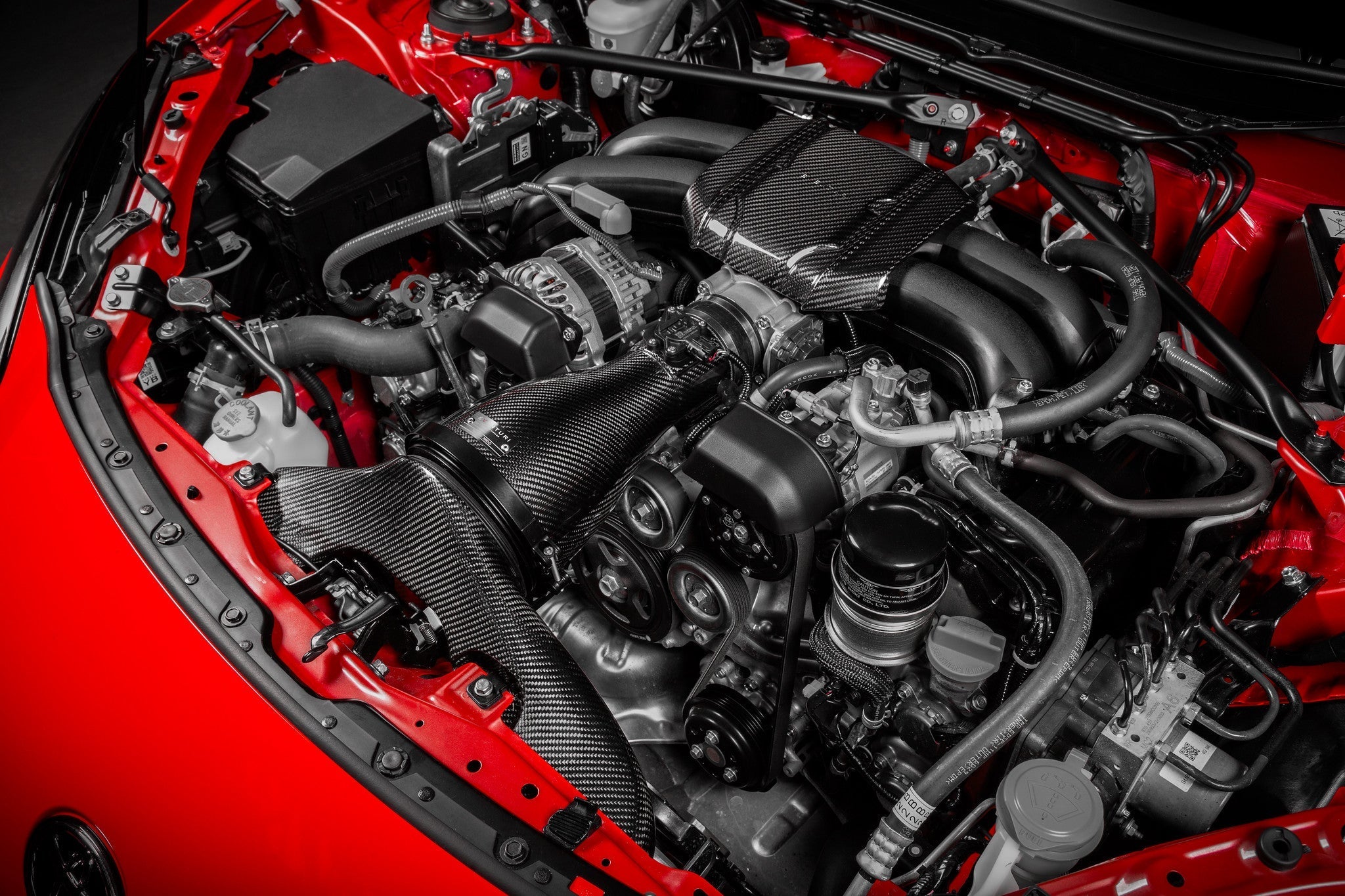 Toyota GR86 Eventuri Carbon Fibre Intake System - AUTOID® - Air Intakes - Eventuri