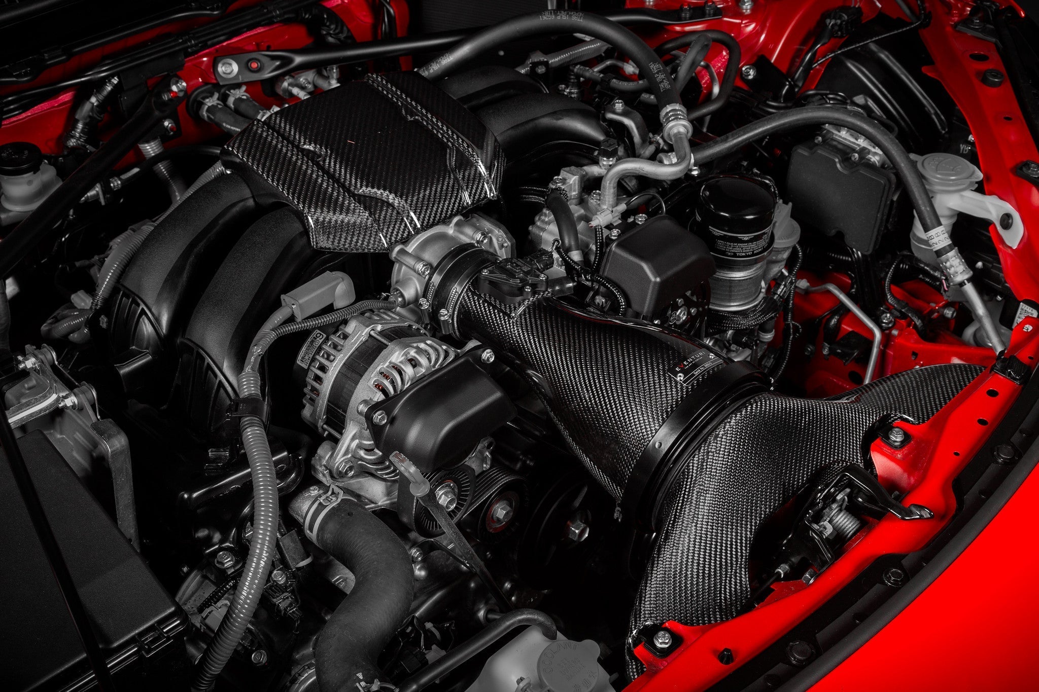 Toyota GR86 Eventuri Carbon Fibre Intake System - AUTOID® - Air Intakes - Eventuri