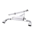 Toyota GR86 Secondary Cat Back Exhaust by Milltek - AUTOID® - Exhaust System - Milltek Sport