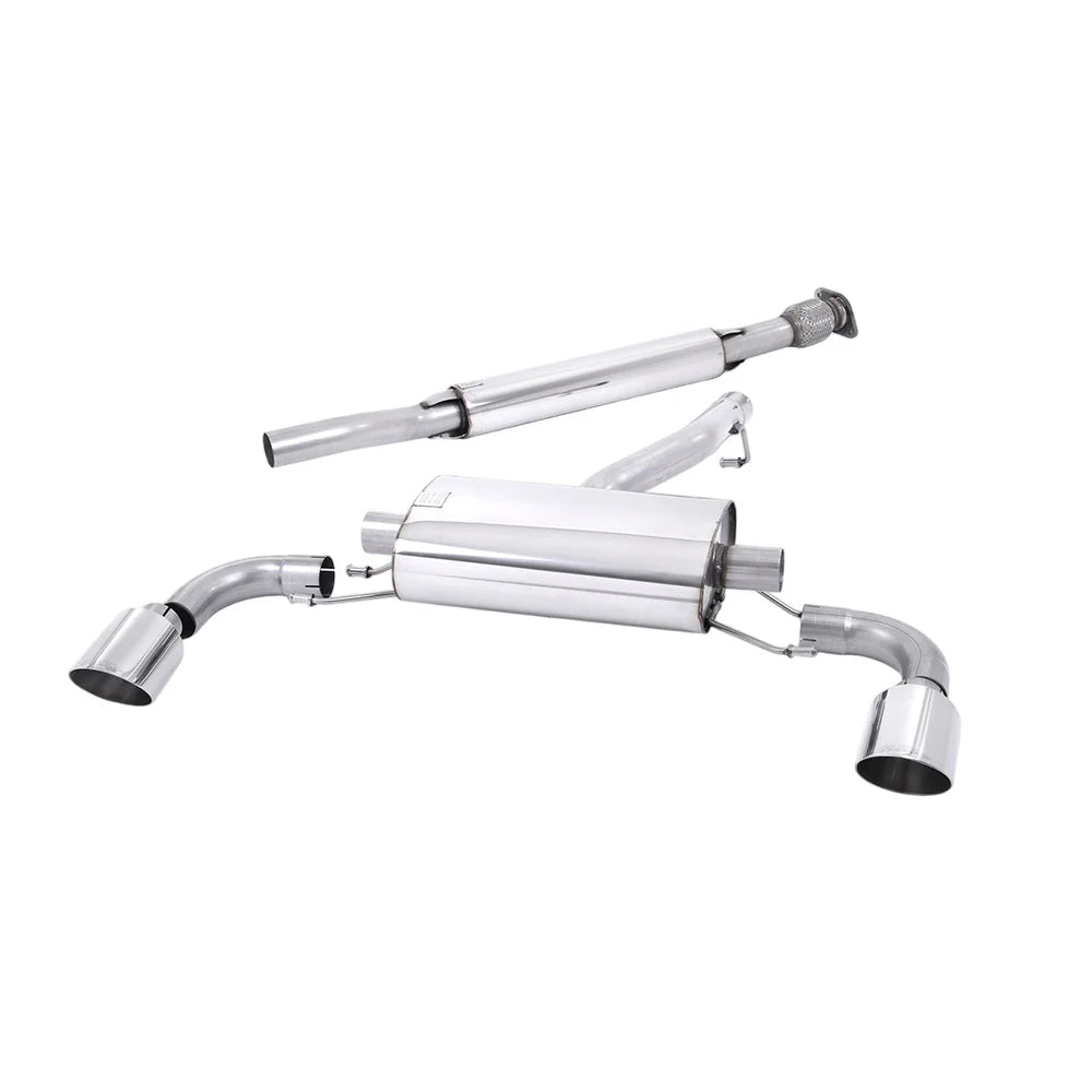 Toyota GR86 Secondary Cat Back Exhaust by Milltek - AUTOID® - Exhaust System - Milltek Sport