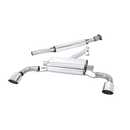 Toyota GR86 Secondary Cat Back Exhaust by Milltek - AUTOID® - Exhaust System - Milltek Sport