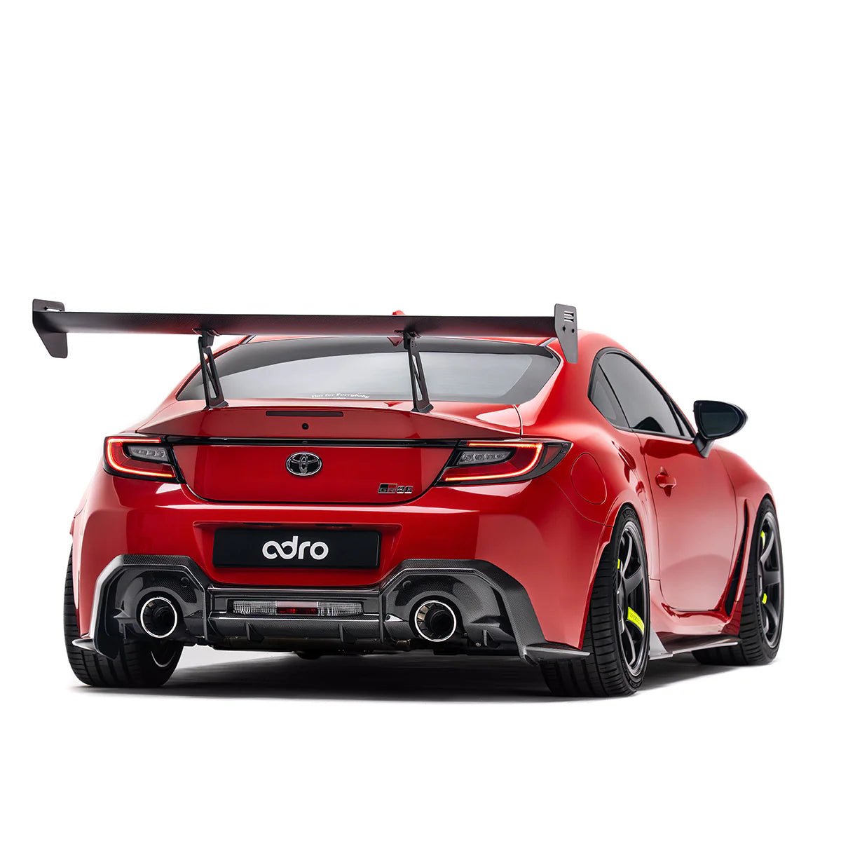 Toyota GR86 & Subaru BRZ Pre - Preg Carbon Fibre AT - M3 Rear Wing by Adro (2022+) - AUTOID - Rear Wings - Adro