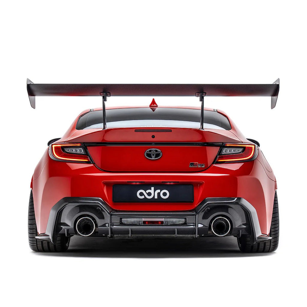 Toyota GR86 & Subaru BRZ Pre - Preg Carbon Fibre AT - M3 Rear Wing by Adro (2022+) - AUTOID - Rear Wings - Adro