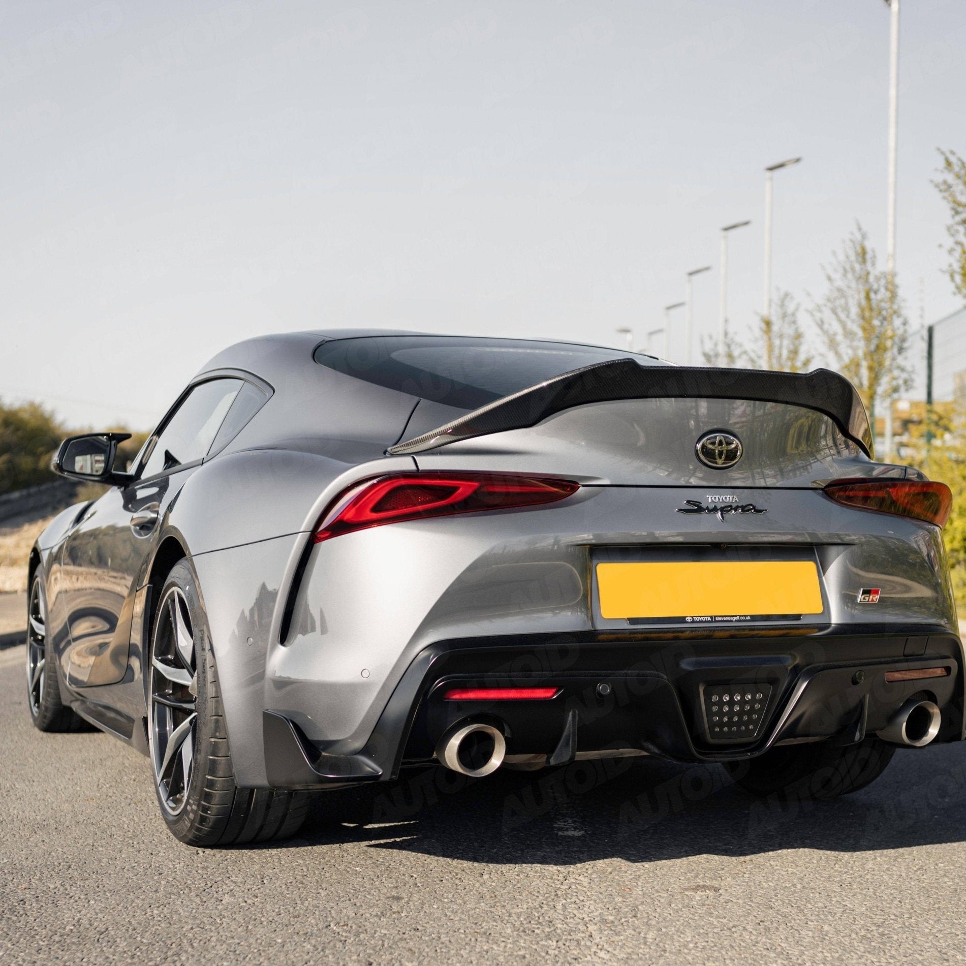 Toyota Supra A90 Mk5 Pre-Preg Carbon Fibre Performance Rear Spoiler by FORM (2019+) - AUTOID® - Rear Spoilers - FORM Industries