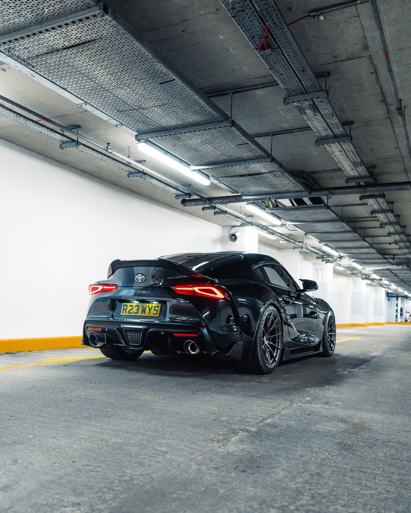 Toyota Supra A90 Mk5 Pre-Preg Carbon Fibre Performance Rear Spoiler by FORM (2019+) - AUTOID® - Rear Spoilers - FORM Industries