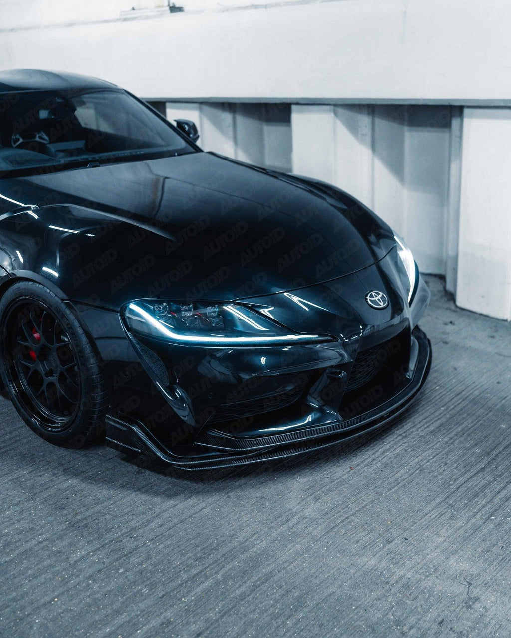 Toyota Supra Mk5 Carbon Fibre ID-01 Front Splitter by FORM (2019+) - AUTOID® - Front Lips & Splitters - FORM Industries